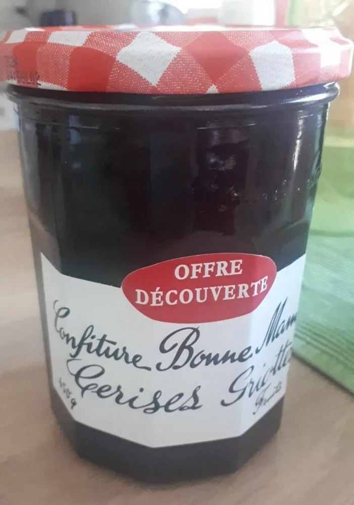 Confiture Cerises Griottes