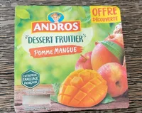 Dessert fruitier pomme mangue