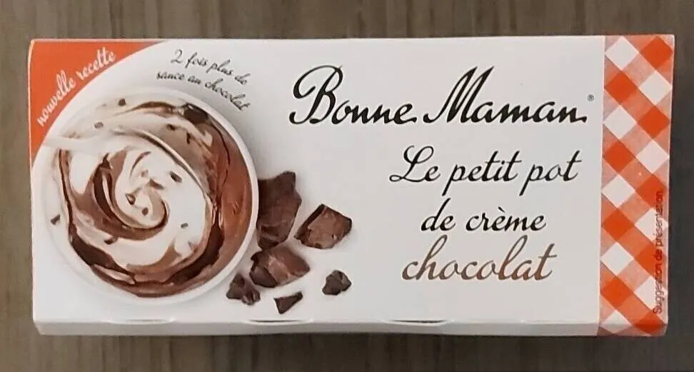 Le petit pot de crème chocolat