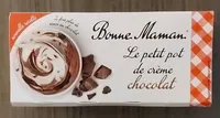 Le petit pot de crème chocolat
