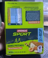 Barres protéinées Abricot Pomme et Poire