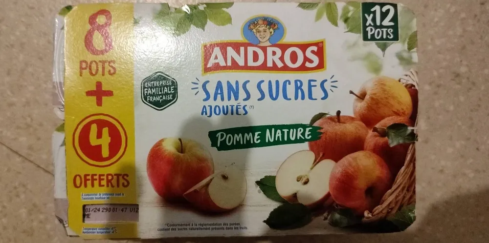 Pommes nature