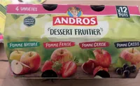 Compote dessert fruitier