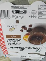 Mousse au chocolat café