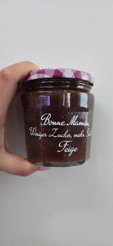 Weniger Zucker, mehr Frucht Feige