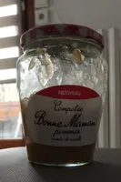 Compotée de pommes vanille
