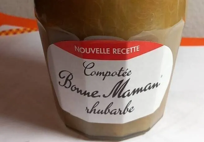 Compotée rhubarbe