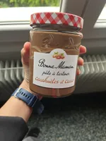 Pâte à tartiner aux cacahouètes et au cacao