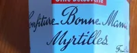 Confiture bonne maman myrtilles