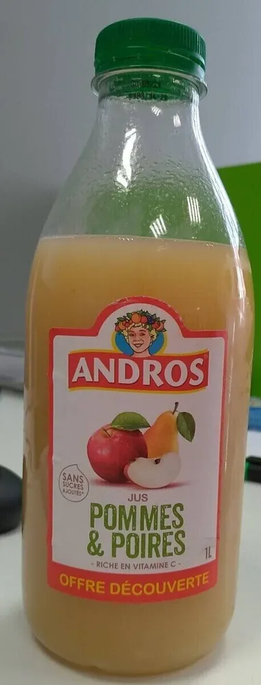 Jus de pomme et de poires