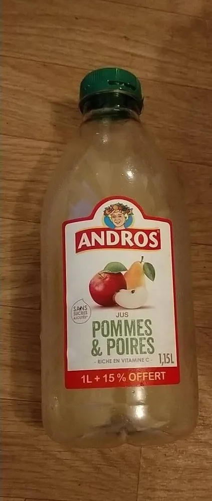 Jus pommes et poires