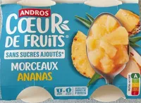Cœur De Fruit Morceaux Ananas