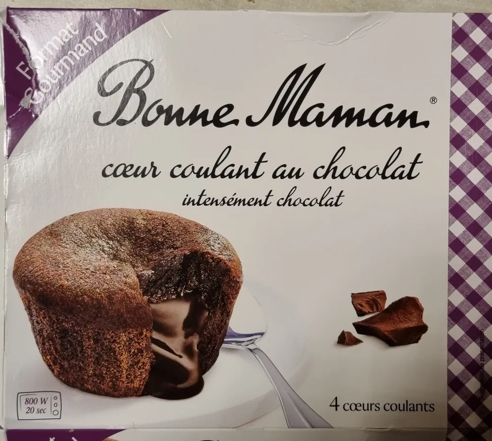 Cœur coulant au chocolat