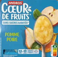 Cœur de fruits Pomme Poire