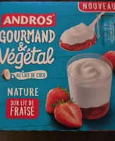 Gourmand & Végétal nature sur lit de Fraise