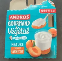 Brassé coco sur son lit d’abricot