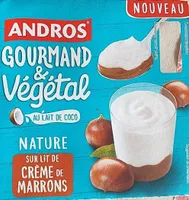 Gourmand & Végétal Nature sur Lit de Crème de Marrons