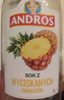 Sok z wyciskanych ananasów