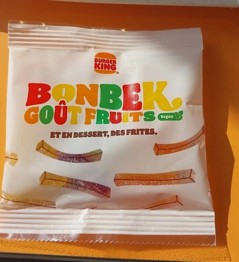 Bonbek goût fruits