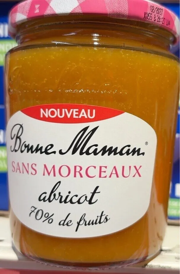 Confiture sans morceaux abricot