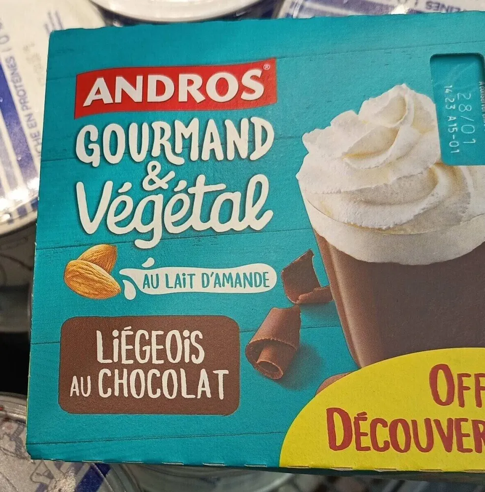 Gourmand & Végétal Liégeois au Chocolat