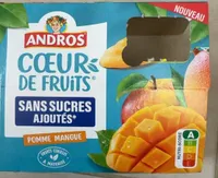 Cœur de fruits pomme mangue