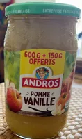 Compote pomme vanille