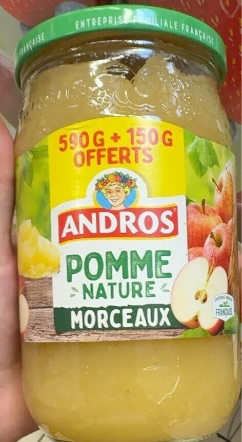 Compote pomme morceaux