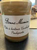 Pâte à tartiner Cacahuètes Pindapasta