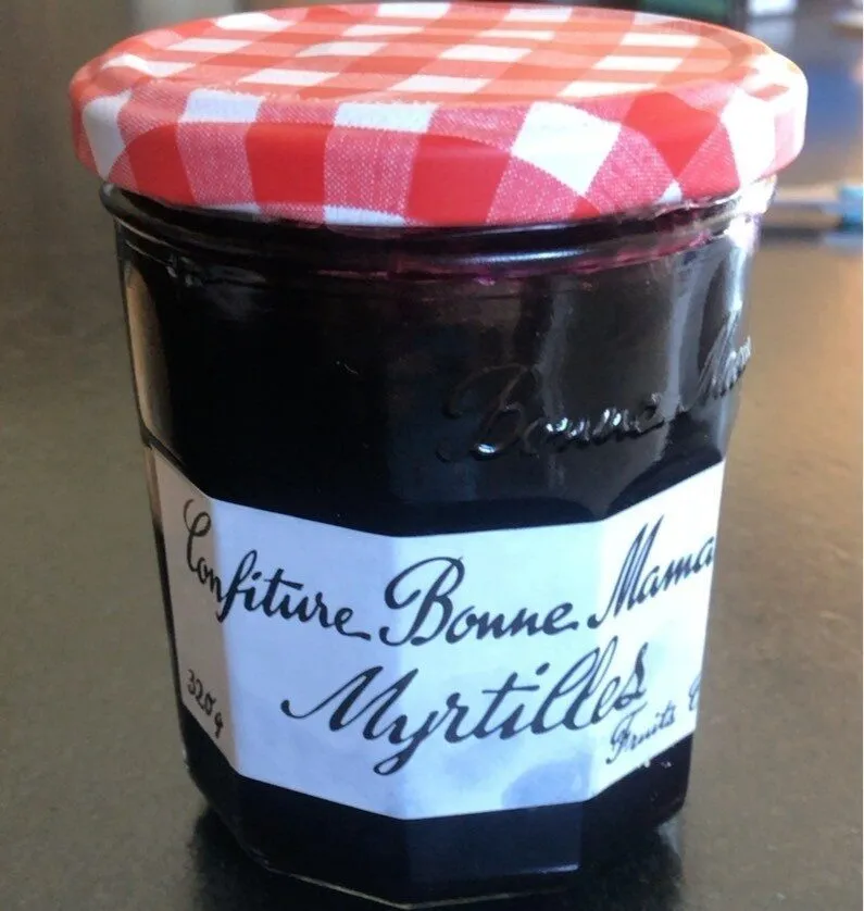 confiture bonne maman mirtylles