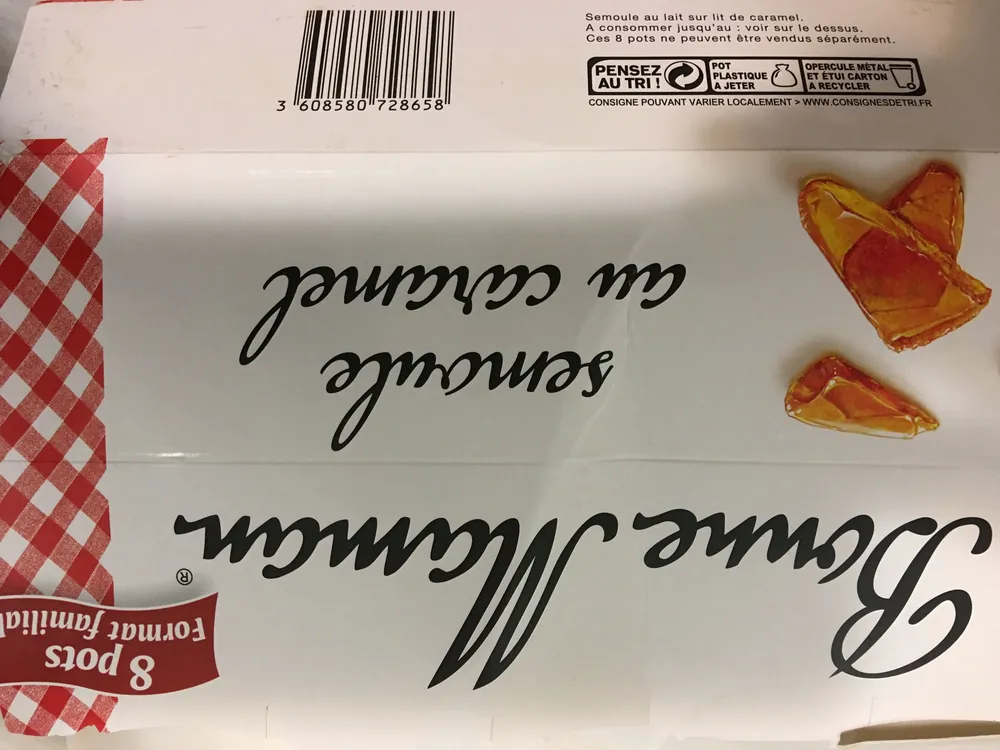 Semoule au Caramel