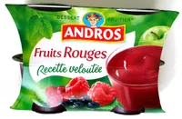 Fruits Rouges Recette Veloutée