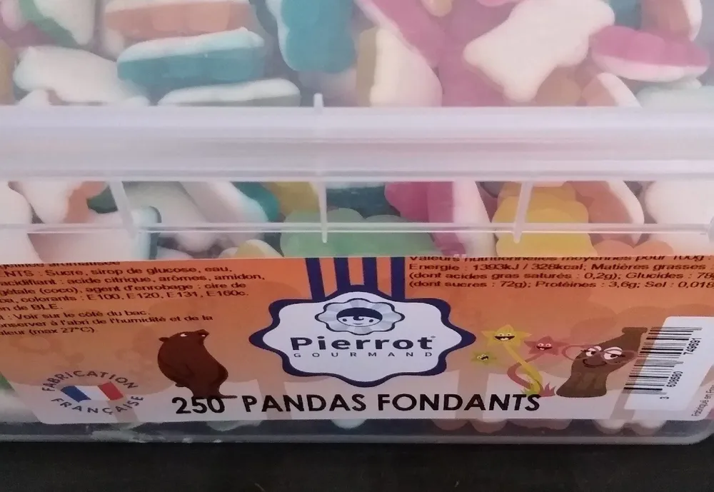 Pandas fondants