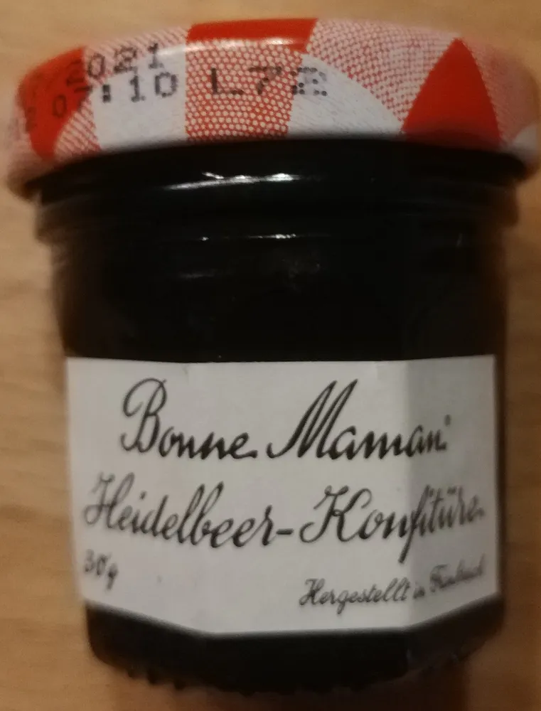 Heidelbeer-Konfitüre