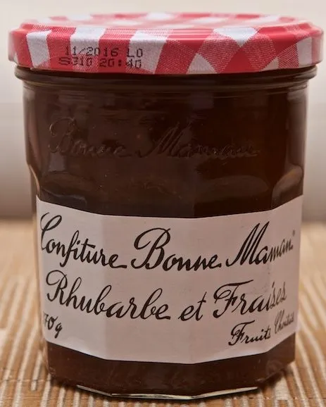 Confiture Rhubarbe et Fraises