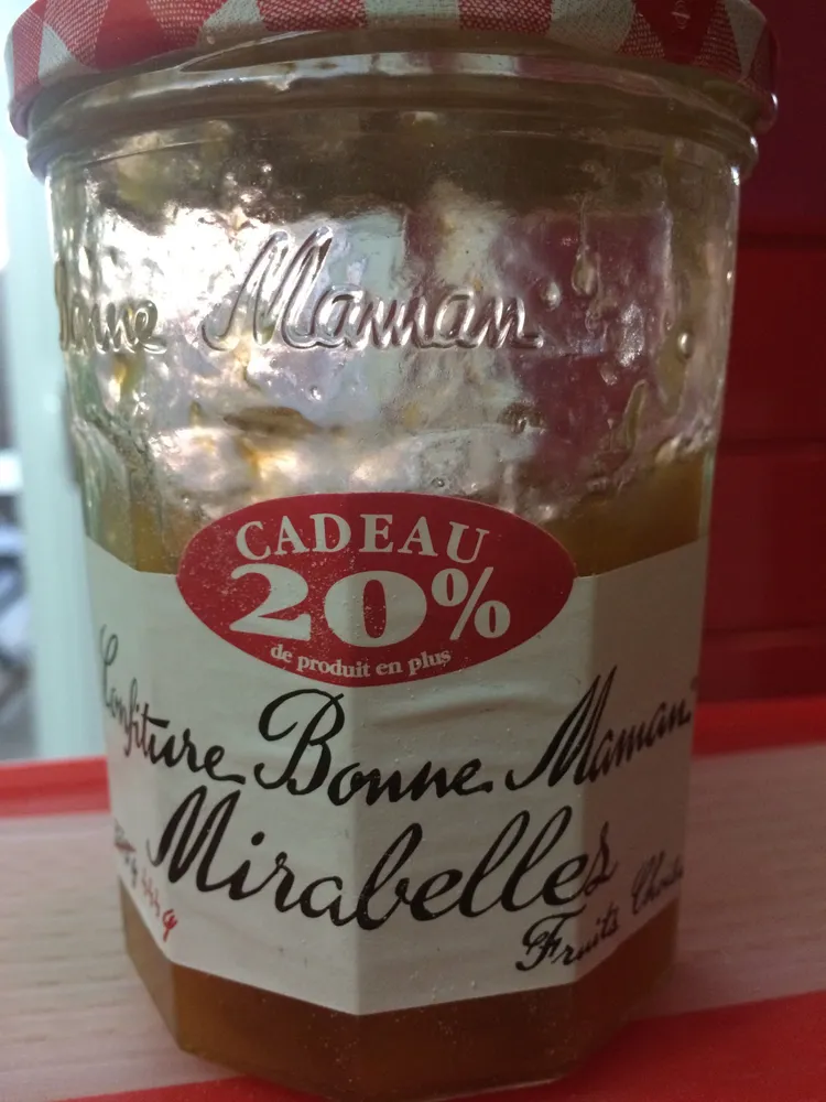 Confiture Mirabelles