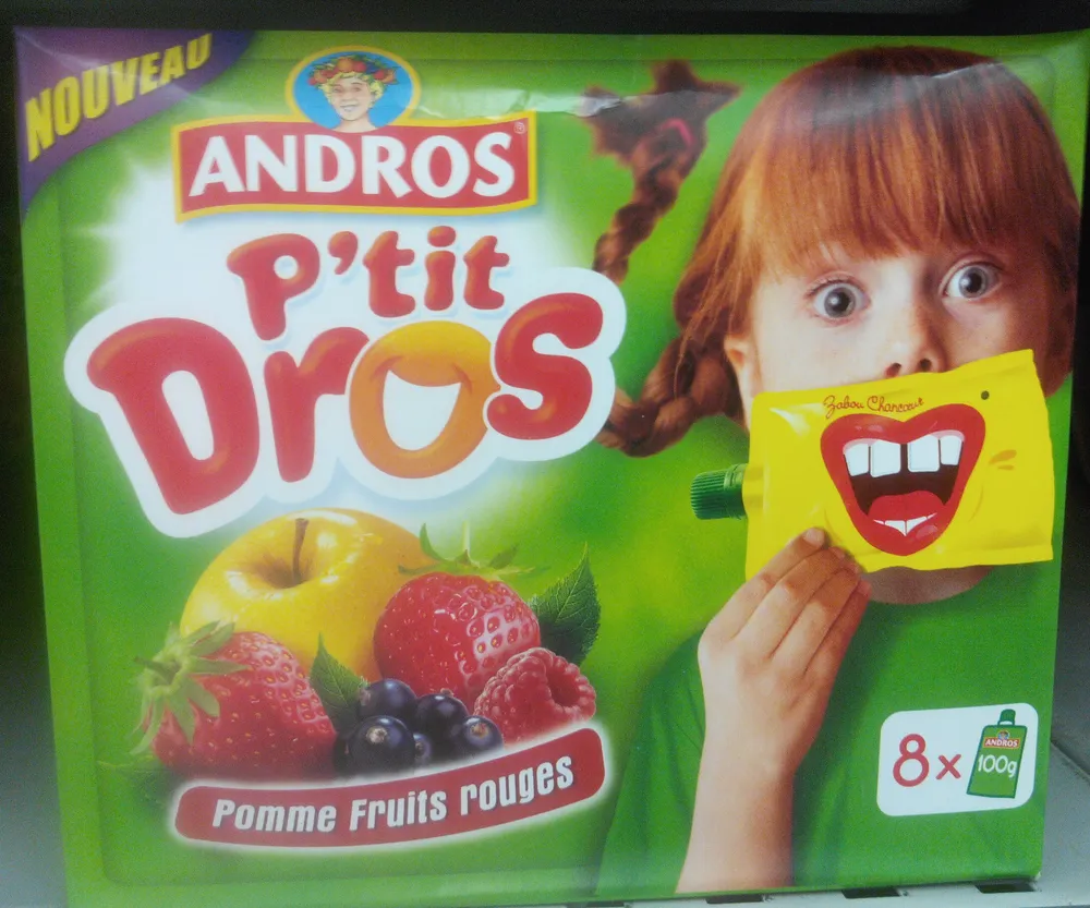 P'tit Dros Pomme Fruits rouges
