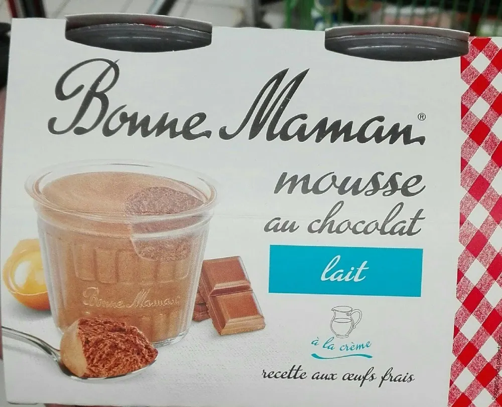 Mousse au chocolat au lait