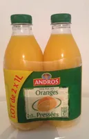 100% pur jus d'oranges pressées