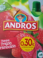 Dessert fruitier Pomme fraise framboise