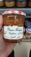 Confiture bonne maman pêches