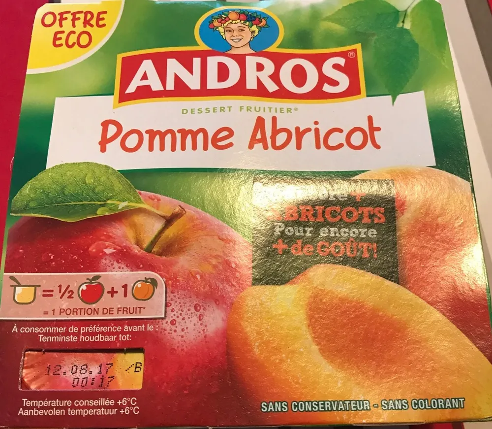 Dessert Pomme Abricot