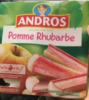 Dessert pomme rhubarbe