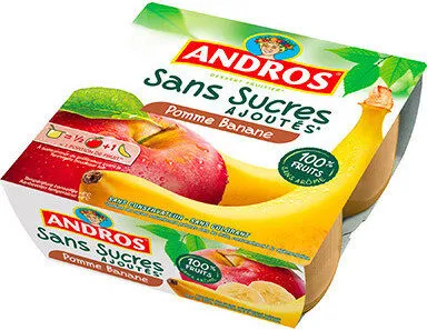 Pomme Banane sans sucres ajoutés