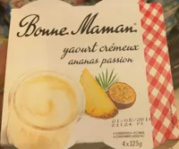 Yaourt Crémeux Ananas Passion