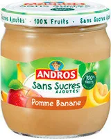 Compotes Pomme Banane Sans Sucres Ajoutés