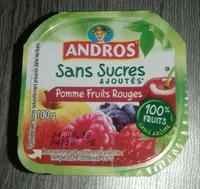 Compote Pomme Fruits Rouges