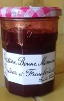 Confiture Bonne Maman Fraises et Framboises