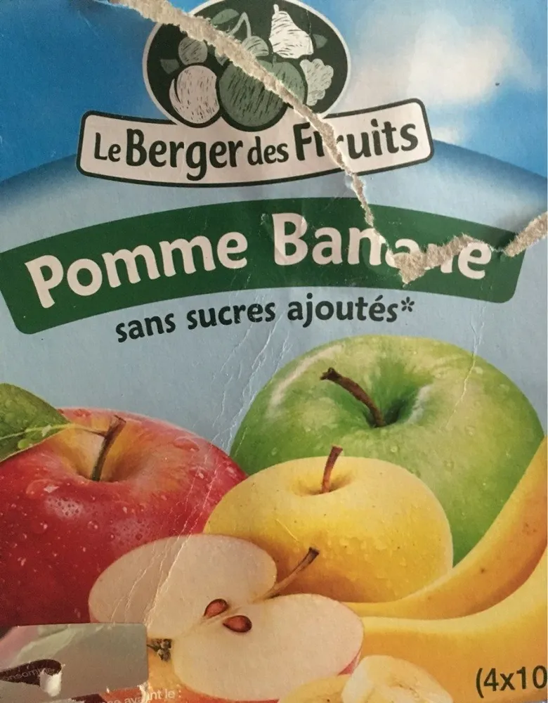 Compote pomme banane
