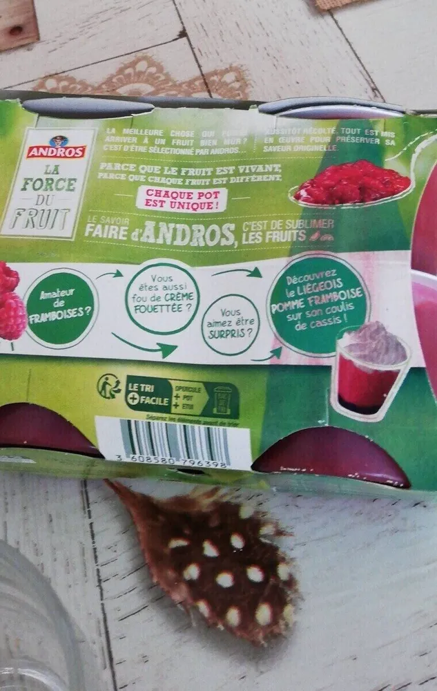 Compote framboise